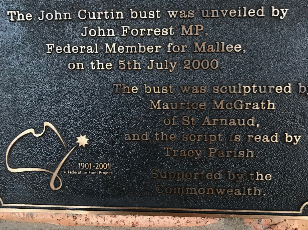 John Curtin Statue景点图片