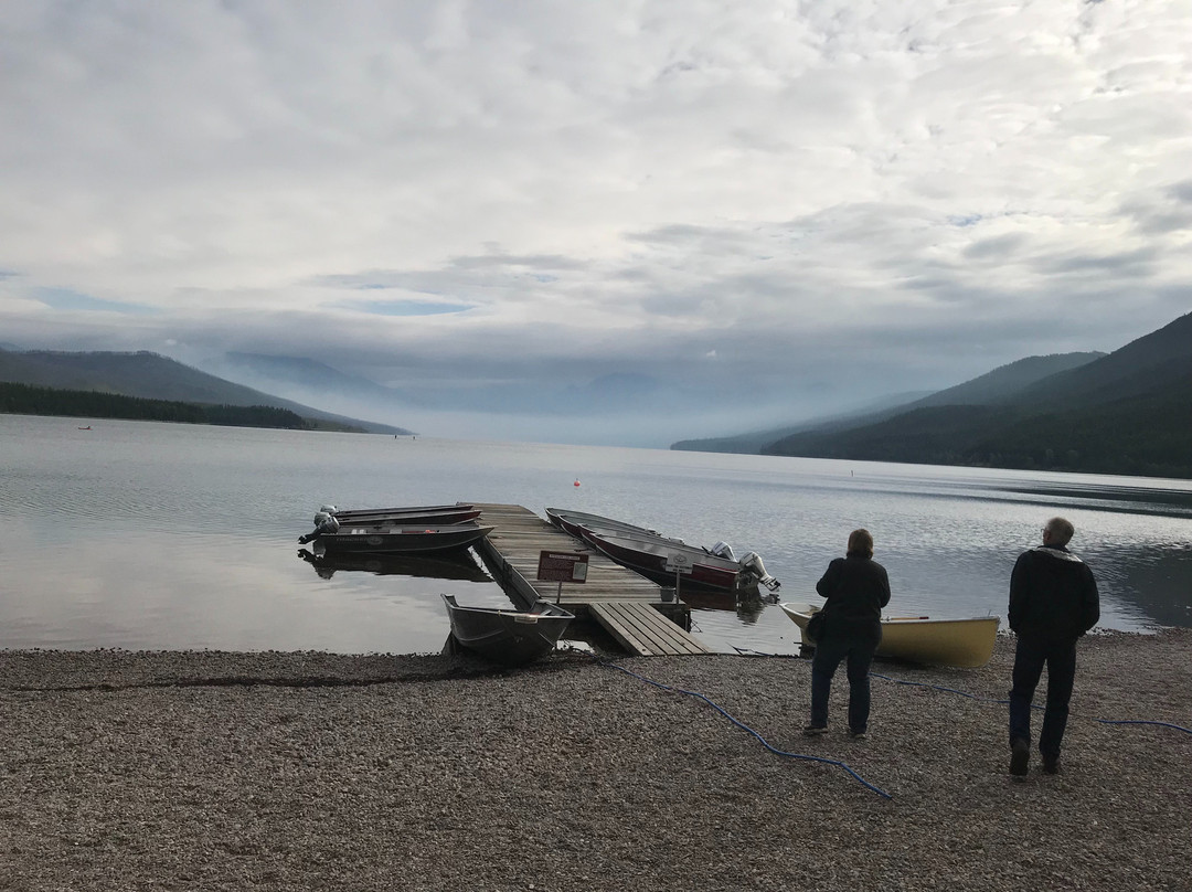 Apgar Visitor Center-冰河国家公园必去景点