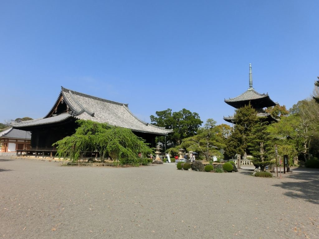 Dojo-ji Temple Hondo-日高川町必去景点