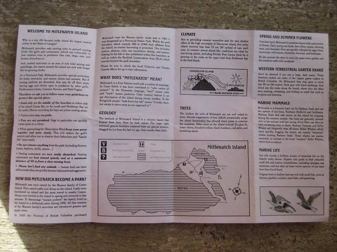 Mitlenatch Island Nature Provincial Park-Mansons Landing必去景点