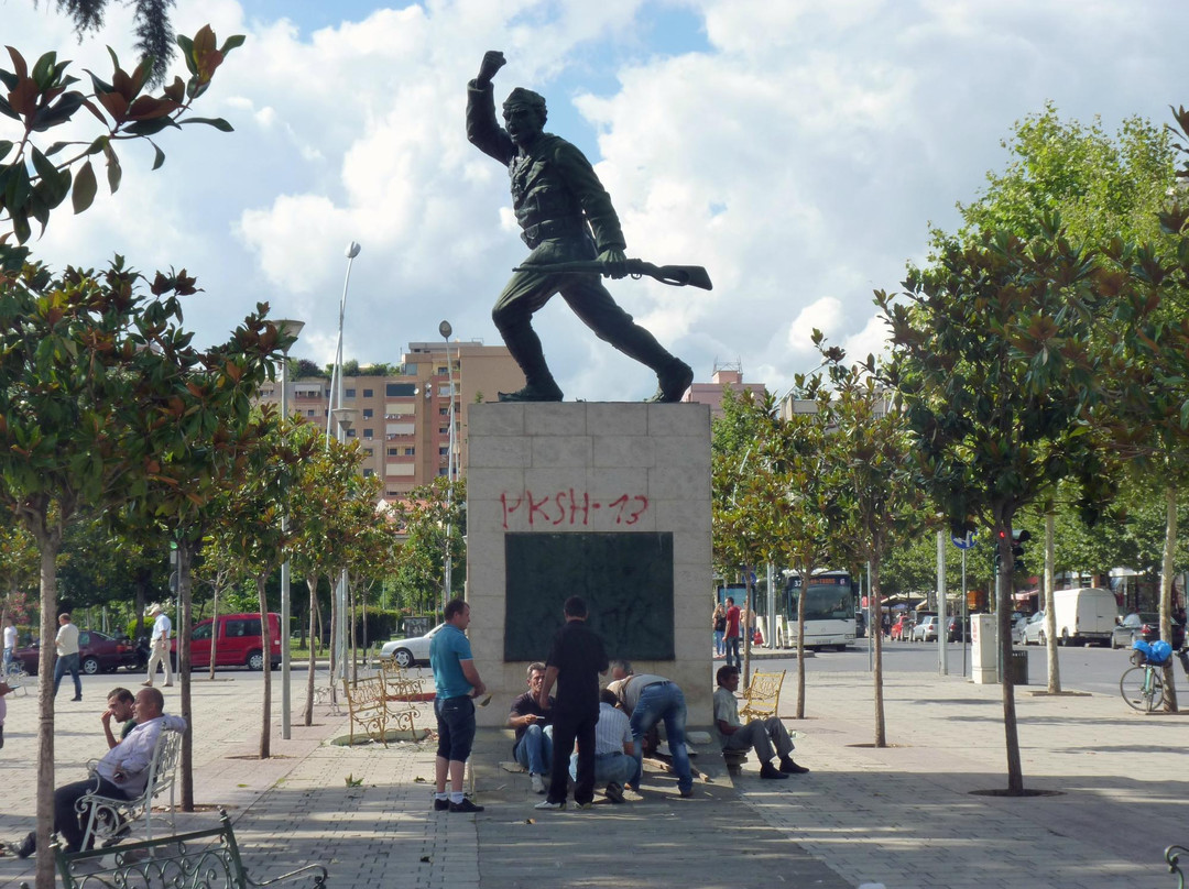 Unknown Partisan Monument-地拉那必去景点