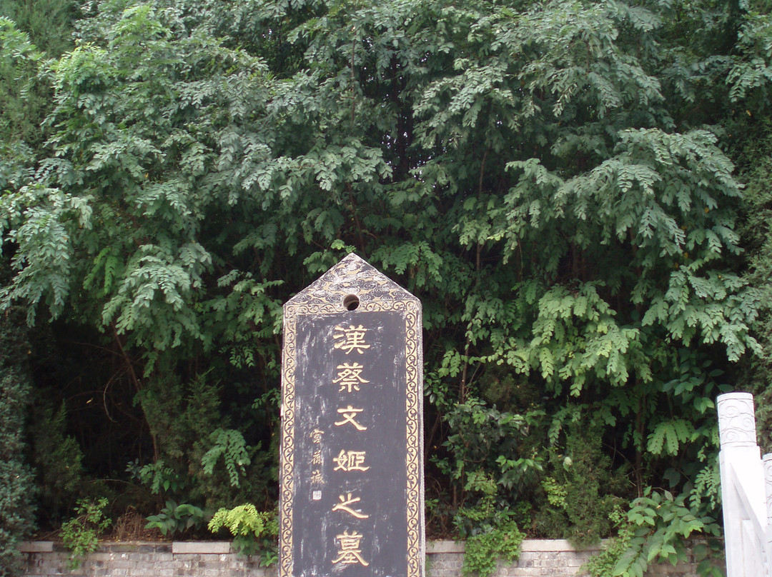 蔡文姬墓景点图片