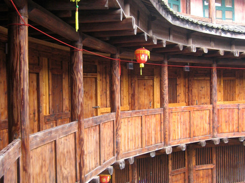 云水谣水云居百年土楼人文民宿主图