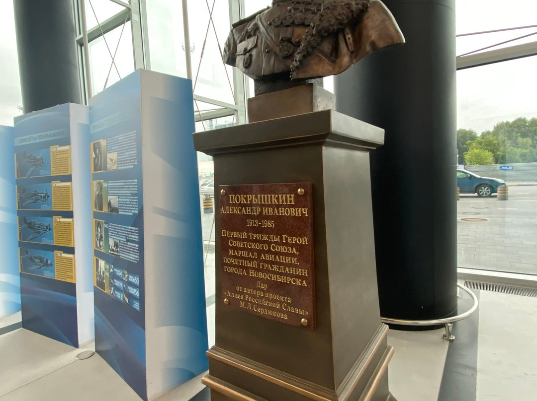 A. I. Pokryshkinu Bust-Ob必去景点