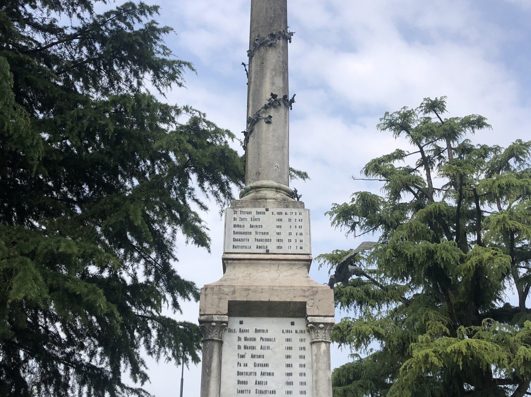 Monumento Ai Caduti-Bibano必去景点