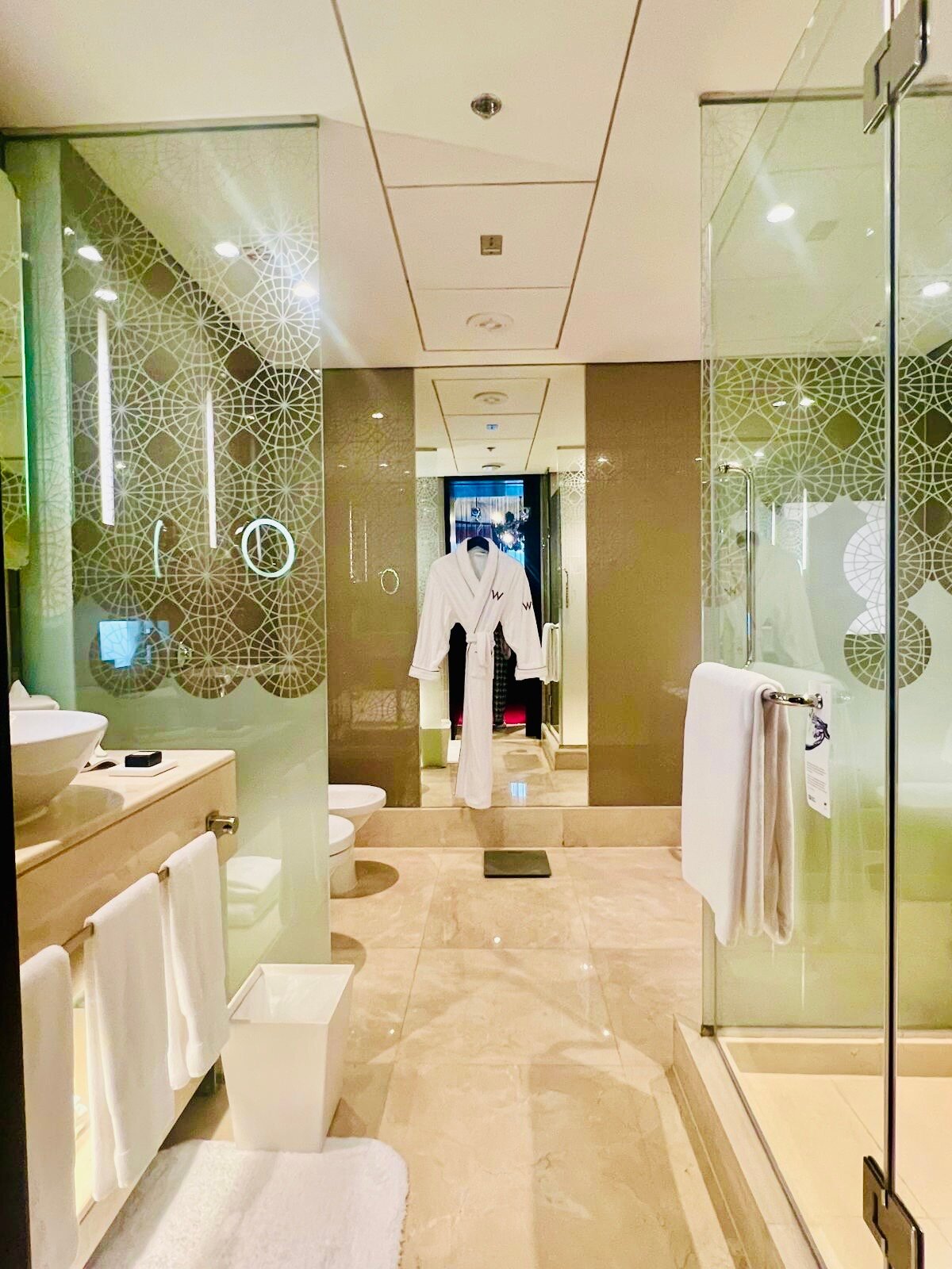 多哈W公寓式酒店-浴室