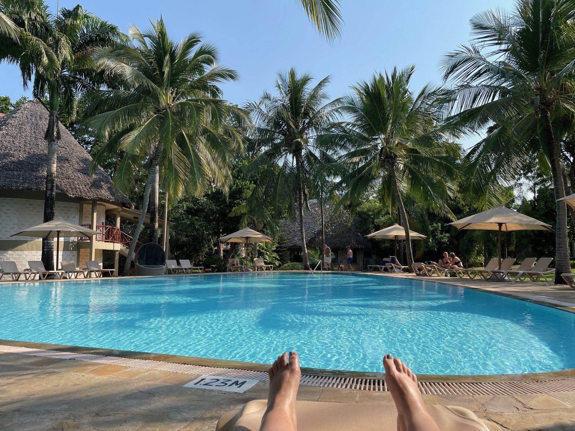 保巴博温泉海滩度假酒店-泳池