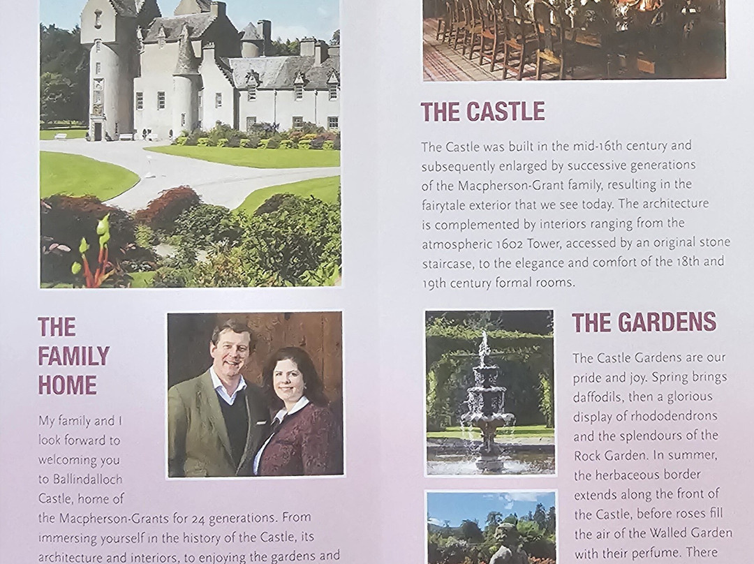 Ballindalloch Castle and Gardens-Ballindalloch必去景点