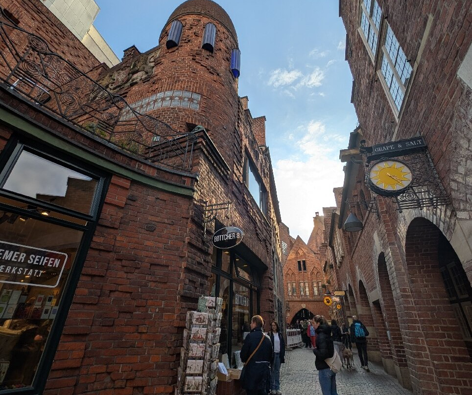 Böttcherstraße-不莱梅必去景点