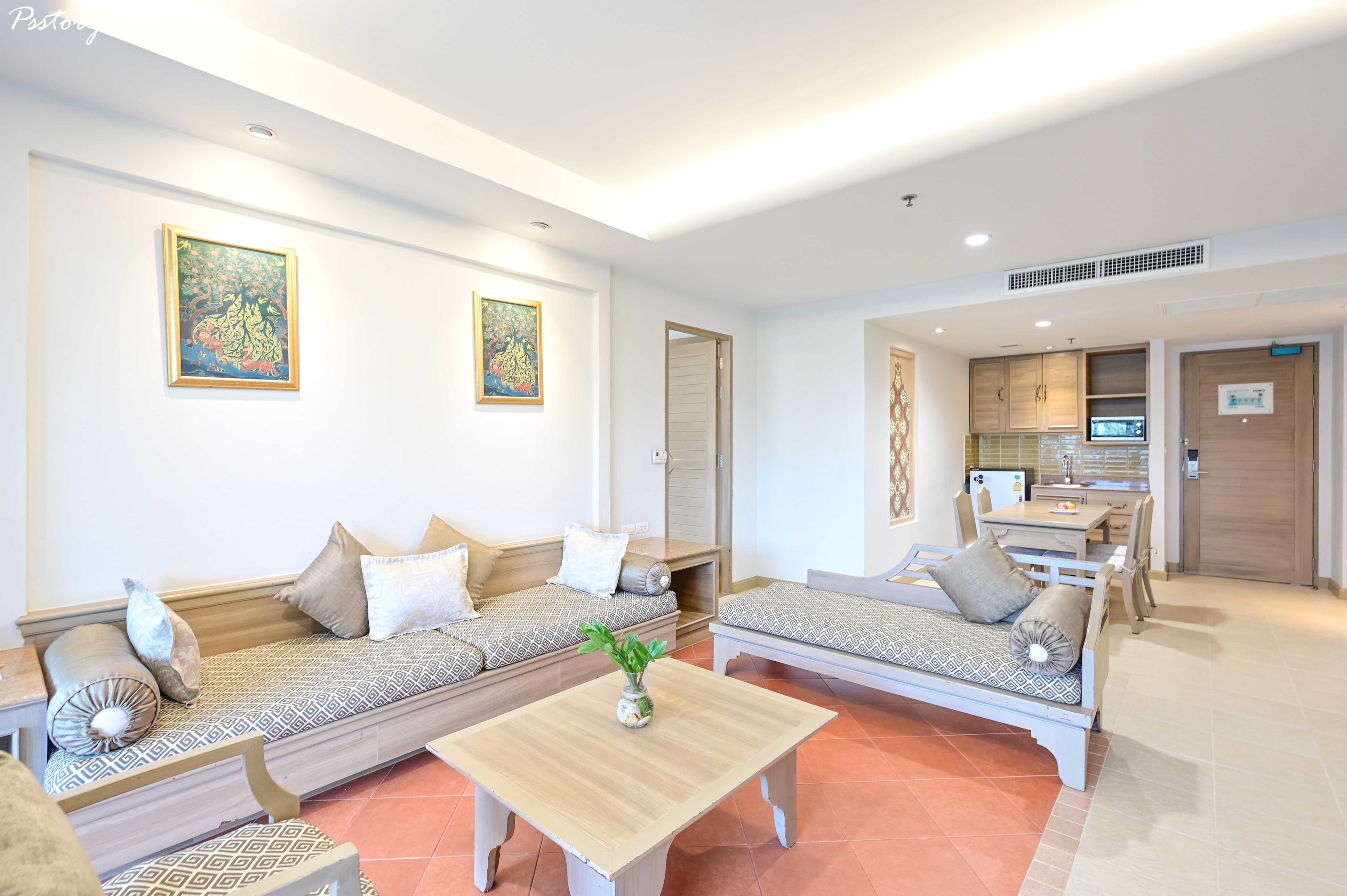 拉文答腊海滩度假酒店-客卧