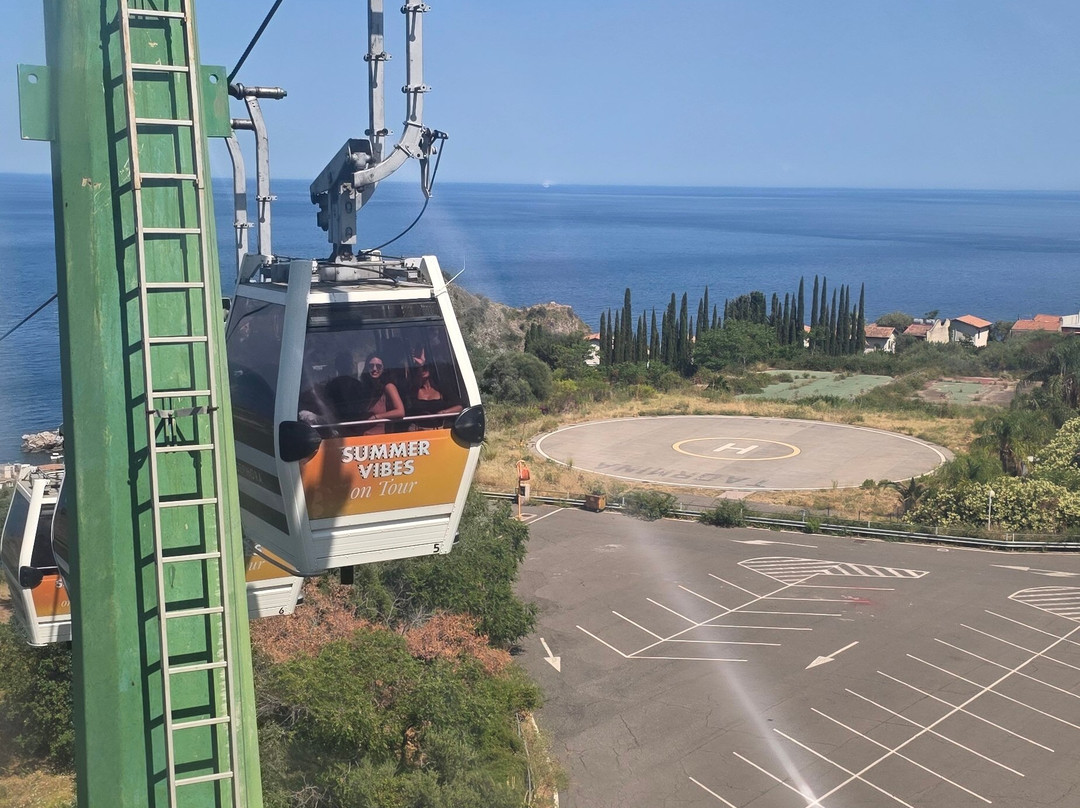 Taormina - Mazzaró Cable Car-陶尔米纳必去景点