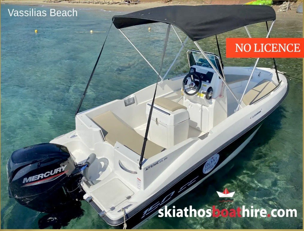 SKIATHOS BOAT HIRE-Vasilias必去景点