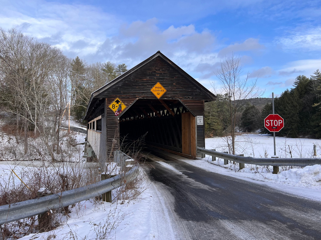 Edgell Covered Bridge-Lyme必去景点