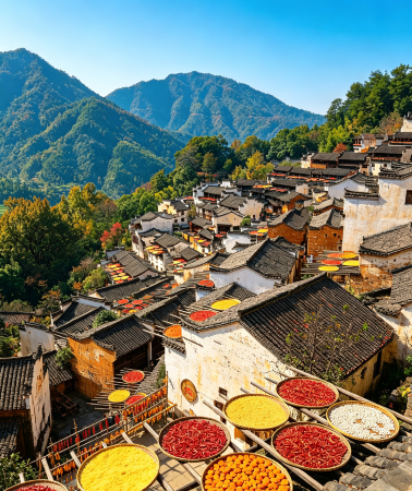 4D3N • Explore three top scenic spots: Huangshan Scenic Area, Wuyuan Huangling, and Hongcun Village