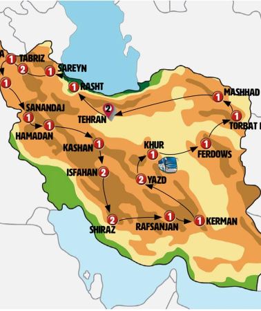24D23N • Fascinating Persia with Tehran and Rasht