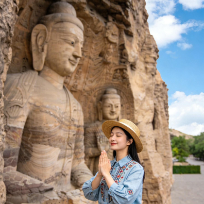 山西太原+大同+五台山+临汾+山西王家大院6日5晚私家团