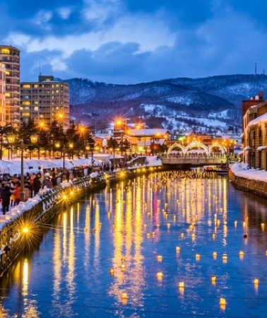 6 วัน 4 คืน • 2UCTS-XJ004HOKKAIDO ROMANTIC OTARU SNOW FESTIVAL 2027 (ชม 4 เทศกาลหิมะ) บินไทยแอร์เอเชีย เอ็กซ์ (XJ)