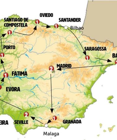 19D18N • Iberian Circuit