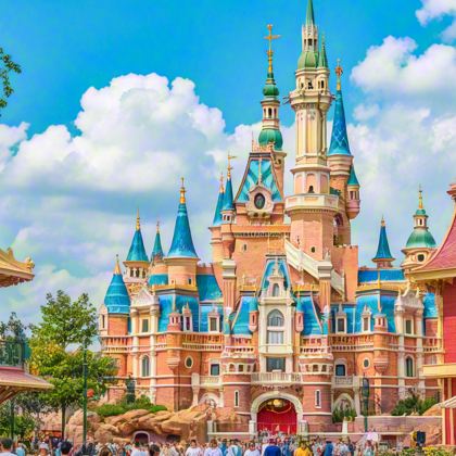 上海迪士尼度假区+上海+杭州+苏州+乌镇5日4晚跟团游