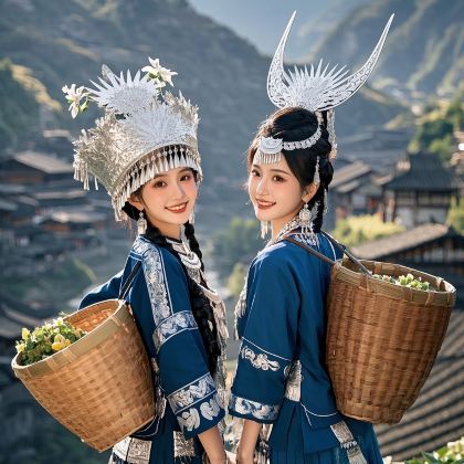 贵州贵阳+黄果树景区+荔波+西江千户苗寨+镇远县5日4晚拼小团