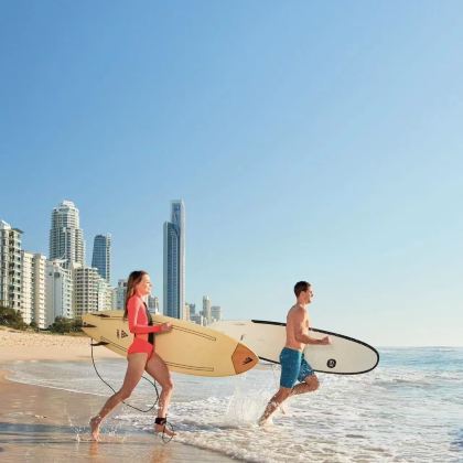 澳大利亚天宝林山国家公园+莫顿岛+冲浪者天堂海滩+圣灵群岛心形礁10日9晚拼小团