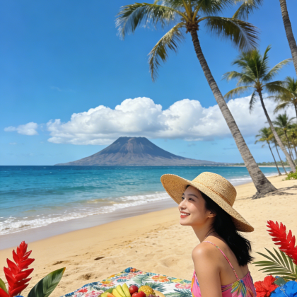 美国夏威夷岛+夏威夷火山国家公园3日2晚跟团游