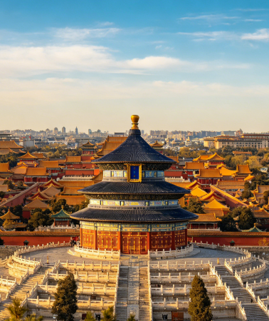 6日5晚 • 北京賞秋之旅·提前預定·宿商圈5鑽酒店 故宮＋頤和園＋圓明園＋天壇＋登長城＋鳥巢水立方外觀＋城樓或博物館2進1＋1整天自由活動