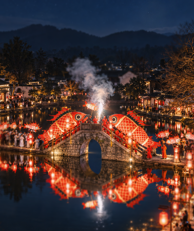 6天5晚 • 9 人精緻小團｜黃山風景區＋九華山＋宏村＋徽州古城＋呈坎 深度旅遊，特色沉浸式體驗｜限定徽州魚燈夜遊，解鎖在地非物質文化遺產風情
