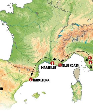 13D12N • Rome, Tuscany, Côte d Azur, Provence and Spain