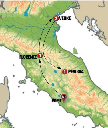 8D7N • In the heart of Italy ROT