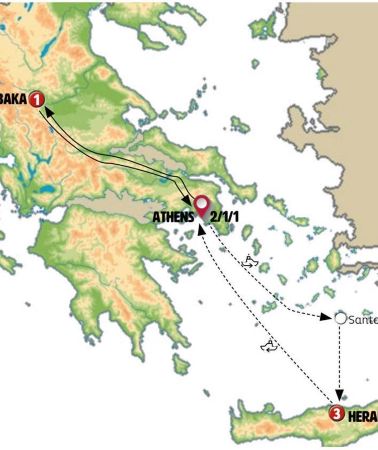 10D9N • Athens, Northern Greece and Heraklion