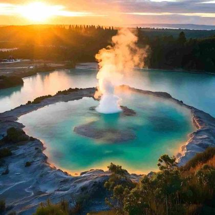 奥克兰+罗托鲁瓦+陶波3日2晚自由行