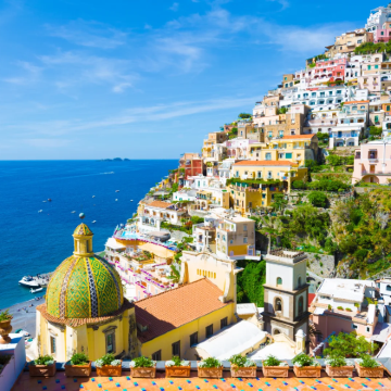 那不勒斯+索伦托+阿马尔菲+波西塔诺5日4晚私家团