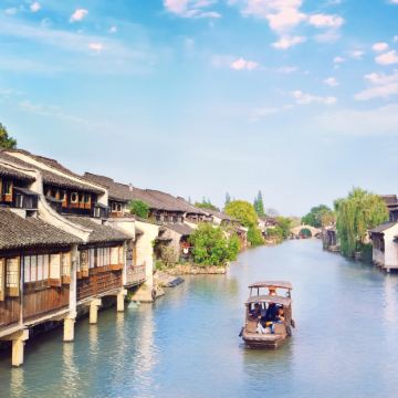上海+苏州+乌镇+杭州+千岛湖景区4日3晚跟团游