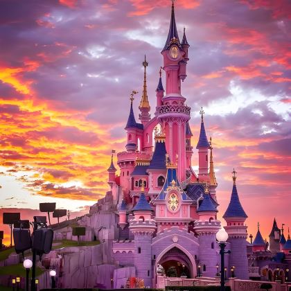 法国巴黎+巴黎迪士尼乐园+凡尔赛宫+卢浮宫+红磨坊+波尔多10日9晚私家团