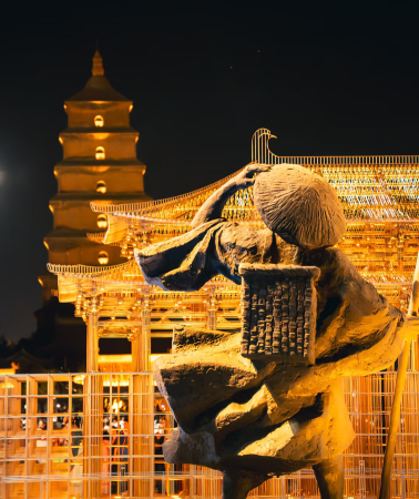 4D3N•Xi'an + Emperor Qinshihuang's Mausoleum Site Museum + Xi'an City Wall + "Legend of the Camel Bell" show