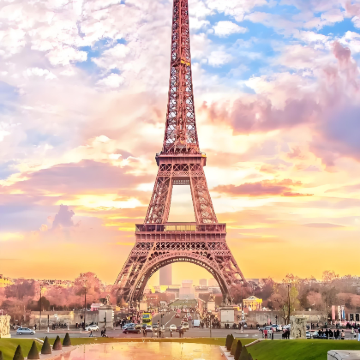 法国巴黎+埃特勒塔+鲁昂+圣米歇尔山9日8晚自由行