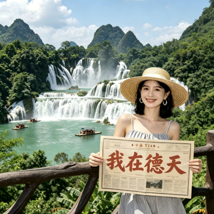 广西南宁+崇左+德天瀑布+通灵峡谷+明仕田园4日3晚拼小团