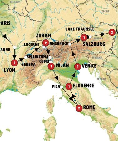 16D15N • Adventurous Europe