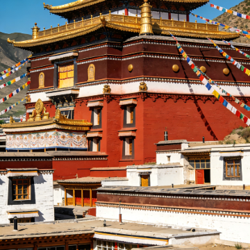甘南+扎尕那+兰州+拉卜楞寺8日7晚跟团游