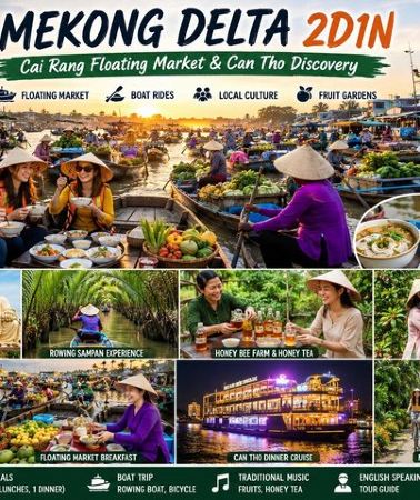 2D1N • From Ho Chi Minh city: Mekong Delta Tour 2 Days 1 Night