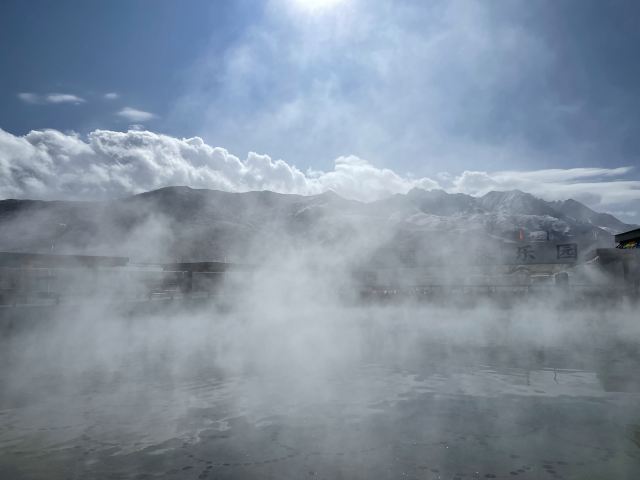 蓝色天国羊八井地热旅游区旅行图片 1
