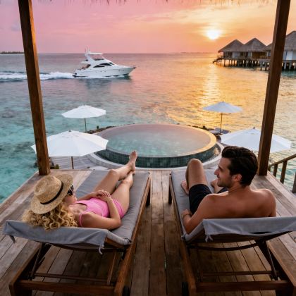 马尔代夫+阿联酋迪拜11日9晚私家团