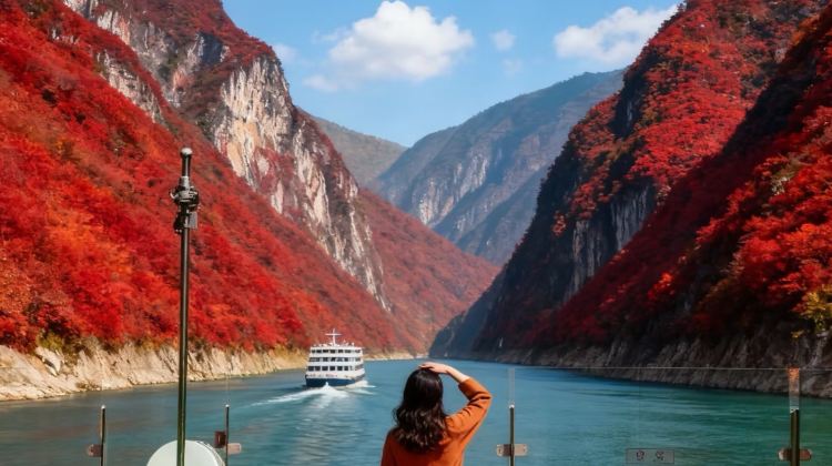 8D7N · Group Tours · Chongqing + Wuhan + Yangtze River Three Gorges + The Three Gorges Dam Tourism Area East Lake Scenic  Enjoy comfortable, private balcony cabins with lie-back river views