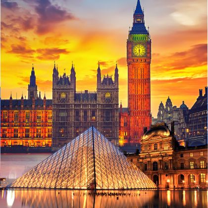 英国+法国+瑞士+意大利+奥地利+德国+荷兰16日跟团游