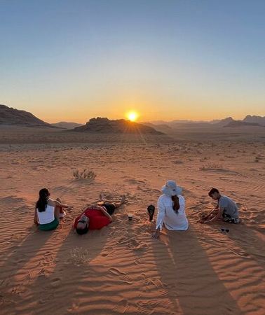 2D1N • Wadi Rum Full Day Jeep Tour + Overnight in Bedouin Camp & Dinner