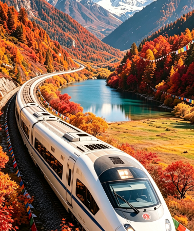 5D4N • Jiuzhaigou&Huanglong|Limited to 7-person groups|Round-trip high-speed train|tour guide included|private pick-up transfer