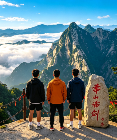4天 • 提前預訂解鎖「古都秋日特輯」西安＋華山＋秦始皇帝陵兵馬俑