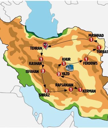 16D15N • Iran: A Journey through Persian History