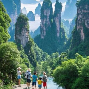 张家界+武陵源+天门山3日2晚跟团游